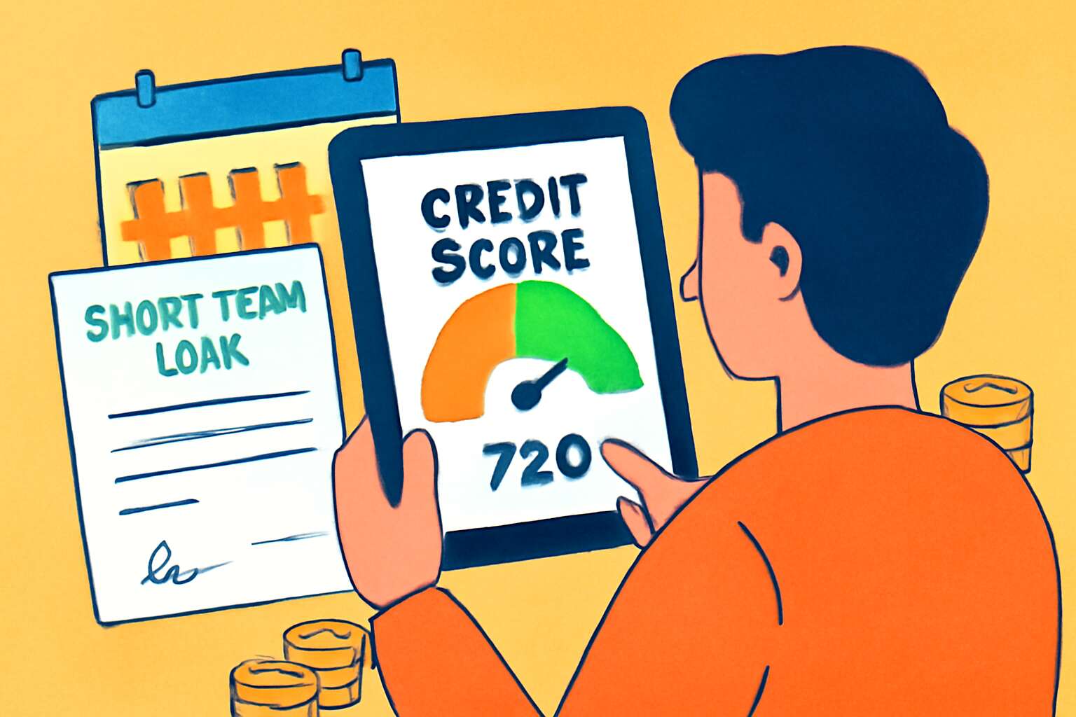 short term loan affect credit score