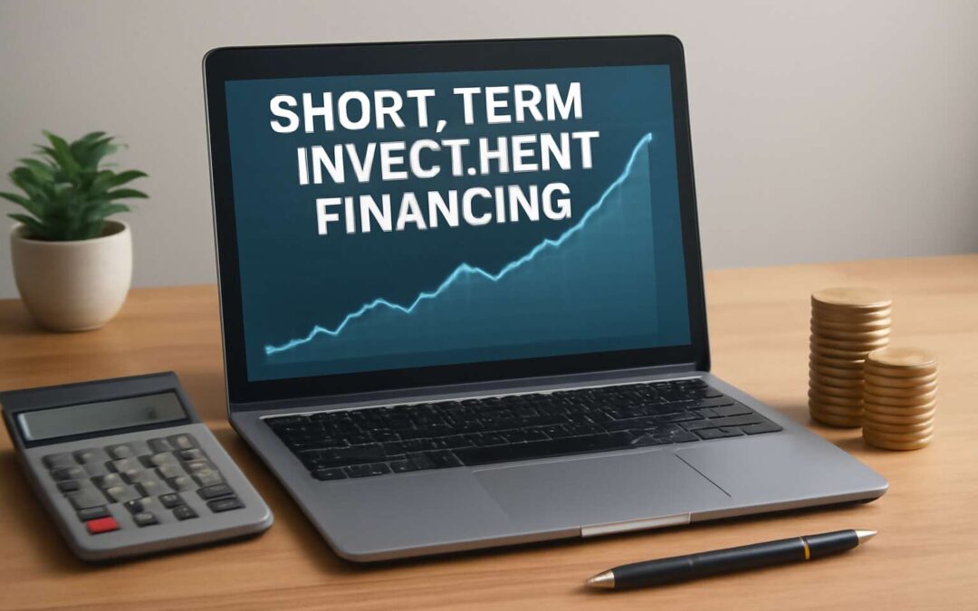 Smart funding hack: short term loans for investment are usually obtained through the right channels