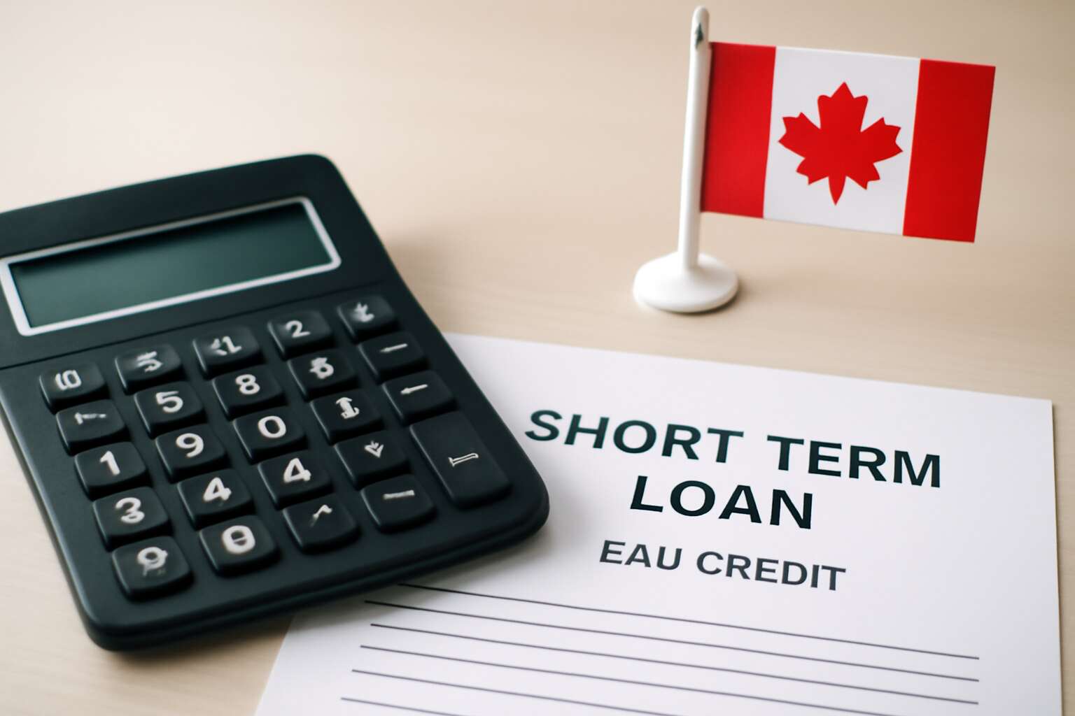short term loans canada bad credit